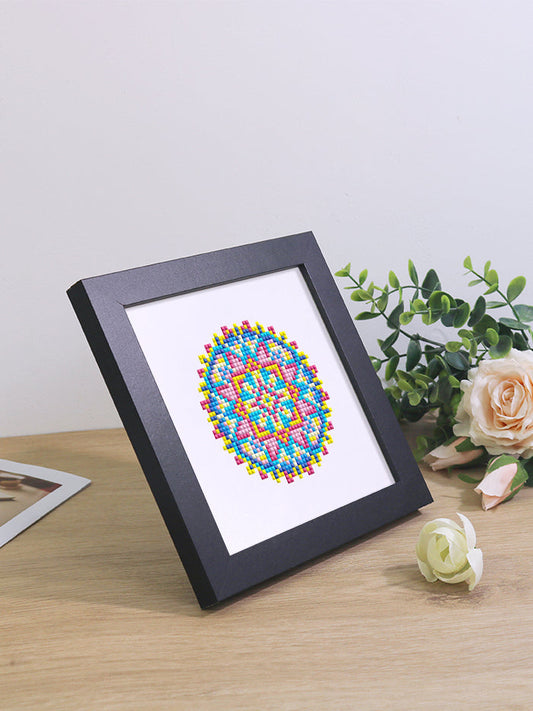 Set mit 12 Mini-Diamond Painting – Mandalas