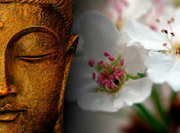 Buddha And Flowers PIX-165