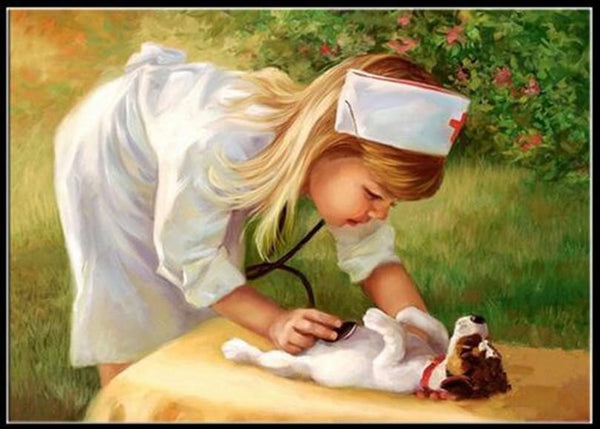 Nurse And Dog PIX-641